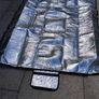 Pristine Vintage 70s Style Picnic Set  Yellow Space-Age Carrier & Plaid Blanket Image 7