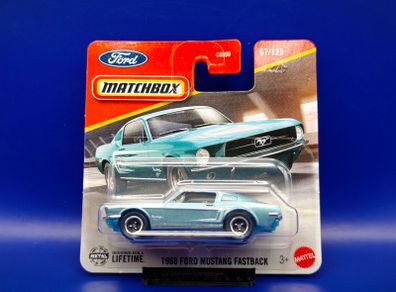 Matchbox 1968 Ford Mustang Fastback, new.