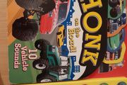 Children's boardbook Honk on the Road