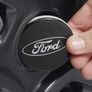 (x 2 sets) Ford Centre Caps (Black) Free Post Image 2