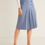 linen pleated skirt from Mango Image 3