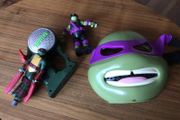 ninja turtles mask and flying ninja turtle toy