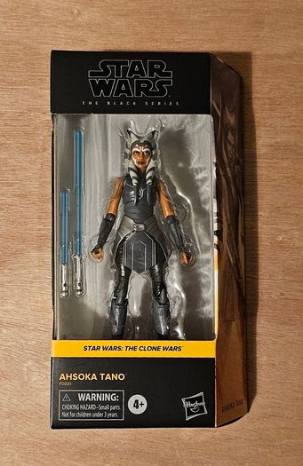 Star Wars Ahsoka Tano 6" Scale Black Series New & Unopened