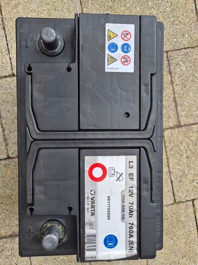 70Ah Car Battery EFB
