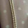 Double strand Faux pearls with Diamond clasp Image 8