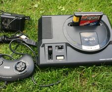 SEGA Mega Drive 1 Console with Game (tested works)