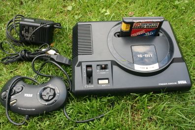 SEGA Mega Drive 1 Console with Game (tested works)