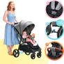 Lightweight Stroller Grande, Stylish Pushchair, Baby Buggy, Foldable, Lying Position, Big Ajustable Hood, with Accessories, Rain Cover, Footmuff, from Birth to 3 Years (FREE POSTAGE) Image 4