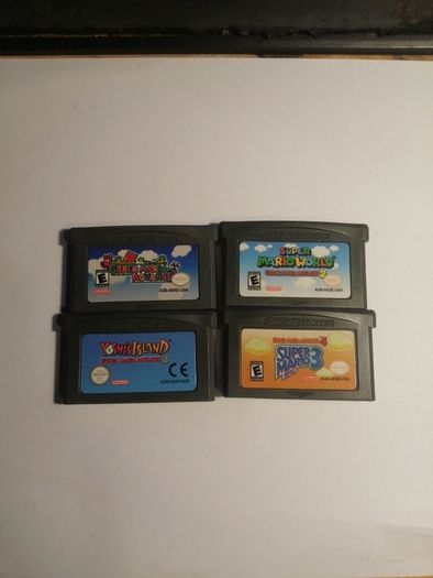 Super Mario Games - GBA - Gameboy Advance