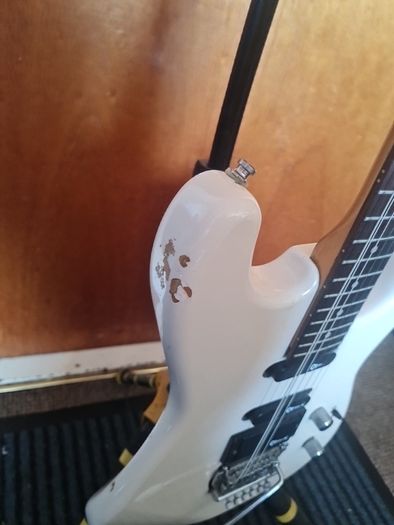 Charvel Charvette Mij Olympic white!