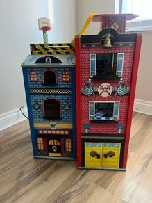 Wooden Fire Station