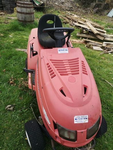 ride on lawn mower