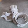 Small angel figurines candle holder Image 9