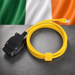 BMW ENET E-SYS Coding Cable | Ethernet to OBD | F-Series Diagnostics