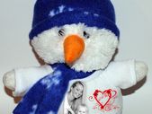 Personalised Snowman Plush soft toy