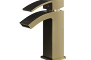 Waterfall Basin Mixer Tap | Brushed Brass (Gold)