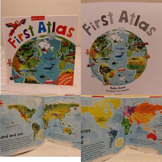 First Atlas Large Hardback Book