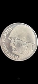 20 Lire, Mussolini Commemorative Coin