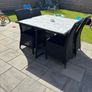 Table and 4 chairs in need of work free Image 2