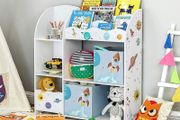 Kids storage Organizer for Toys and Books kids bookcase