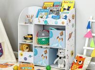 main image for ad Kids storage Organizer for Toys and Books kids bookcase