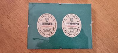 framed Guinness labels
