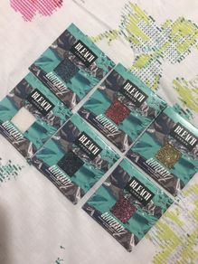 Bleach London glitterati pressed glitters eyeshadows