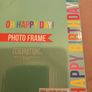 Happy Birthday glass photo block Image 3
