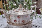 Ridgway tea pot with stand