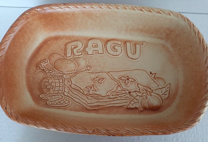 New ceramic dish vintage RAGU