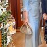 Coast baby blue dress for wedding Image 9