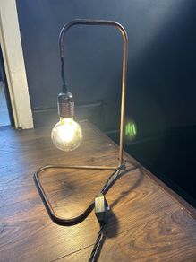 copper lamp