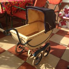 antique dolls pram