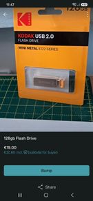 Kodak 128gb USB Memory Sticks