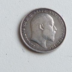 Edward the Seventh silver threepence