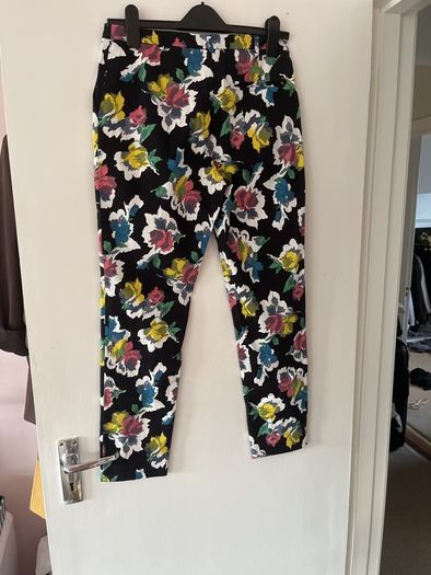 patterned trousers