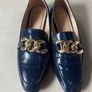 Kate Appleby Navy Patent Shoes Image 4