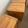 Solid Oak Bedside Lockers - Set of 4 or Matching Pairs Image 7