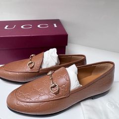 Gucci jordaan loafer size 38 half