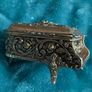 Vintage Grand Piano Jewelry Box, Gold Tone with Red Velvet Japan Image 7