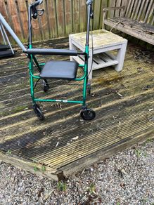 Four-Wheel Rollator Walker