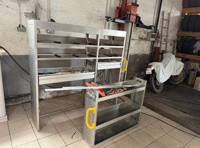 Van Shelving System Full Aluminium