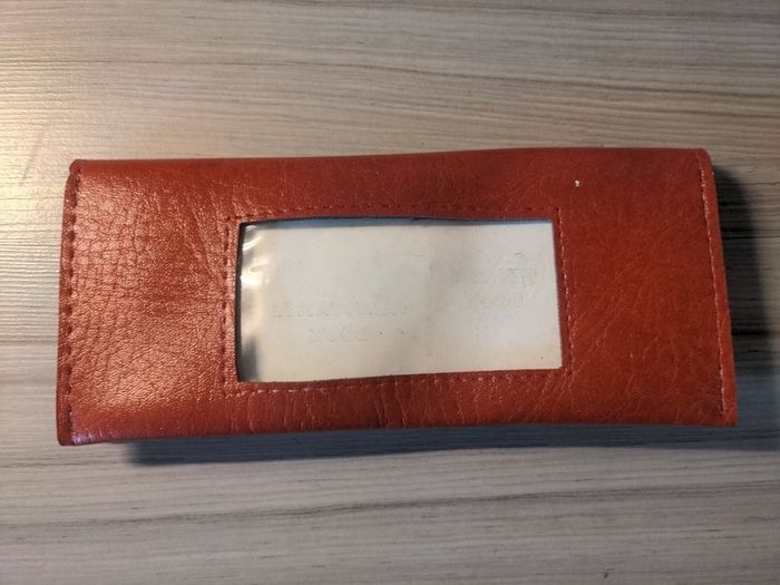 Vintage Red Pension Book