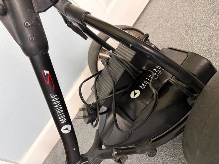 motorised golf trolley