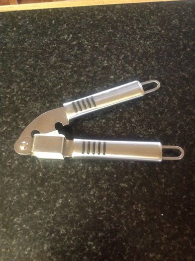 Stainless Steel Garlic Press