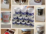 main image for ad 50 x personalised custom printed mug gift photo logo text