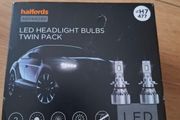 Halfords Advanced LEDr H7 477 Headlight Bulb Twin Pack