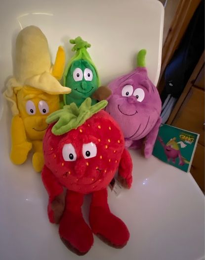Fruit and Veg plush toys
