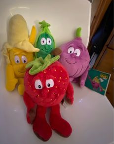 Fruit and Veg plush toys