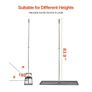 Lawn Leveler with 83.9 in Adjustable Handle, 48x10 in Ground Plate, Heavy Duty & Rust-Resistant Metal Soil Leveler Image 5